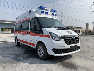 福特新世代V348長軸高頂監(jiān)護型負壓救護車